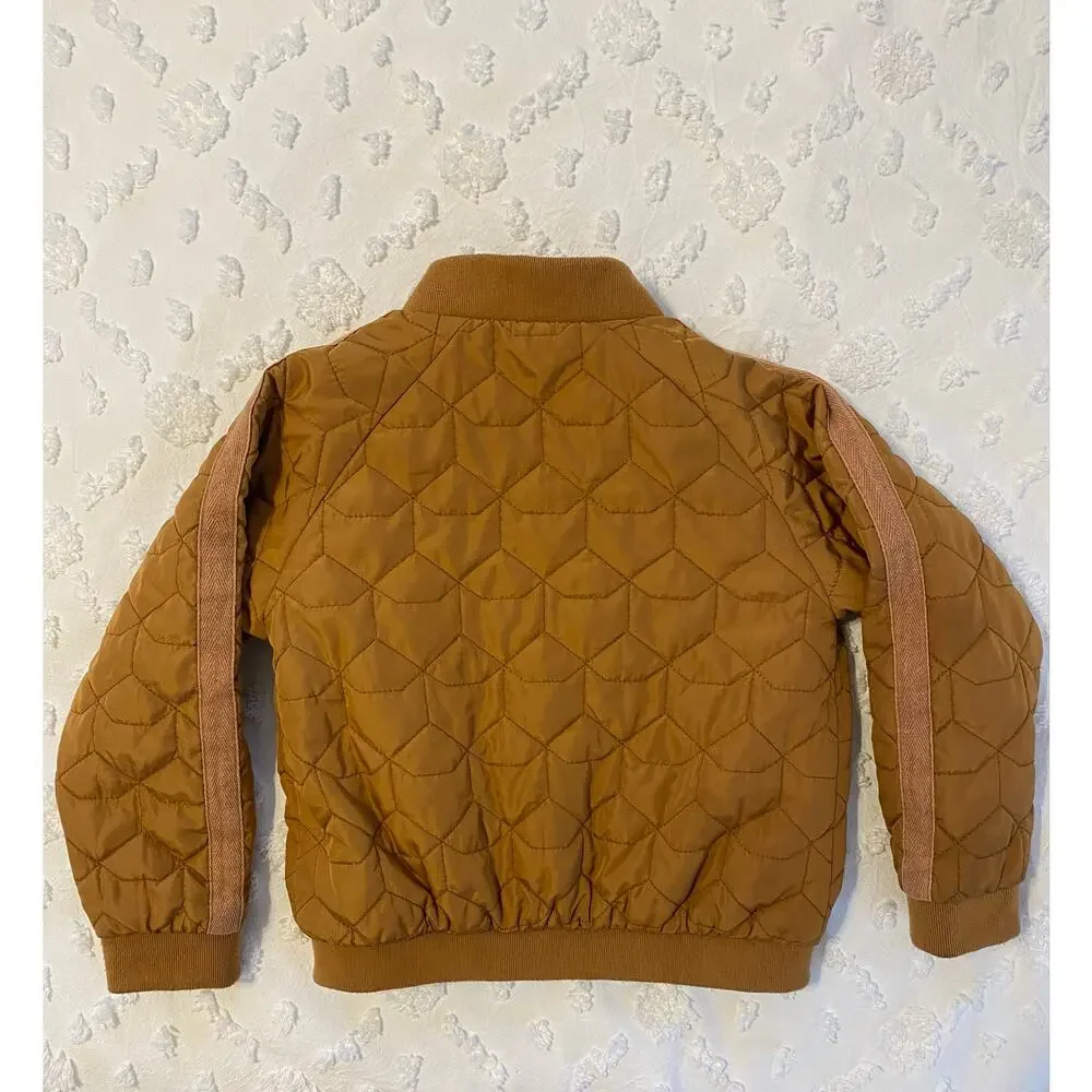 Rylee + Cru Quilted Bomber Jacket Toddler Boys Size 4/5 - Picture 4 of 4